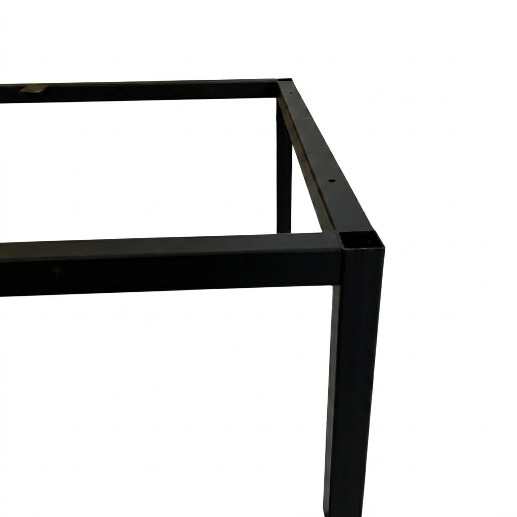 Stelaż metalowy pod meble łazienkowe 60 cm - Czarny