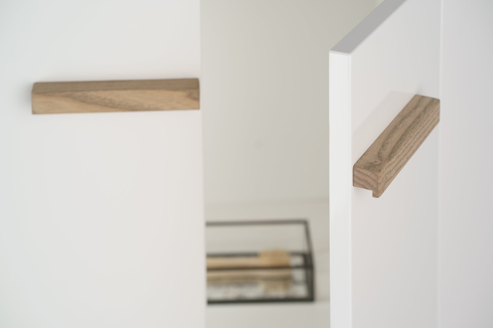 Słupek 50 cm z blatem Elite biały połysk