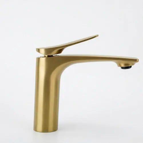 Niska bateria umywalkowa Vision - Złota