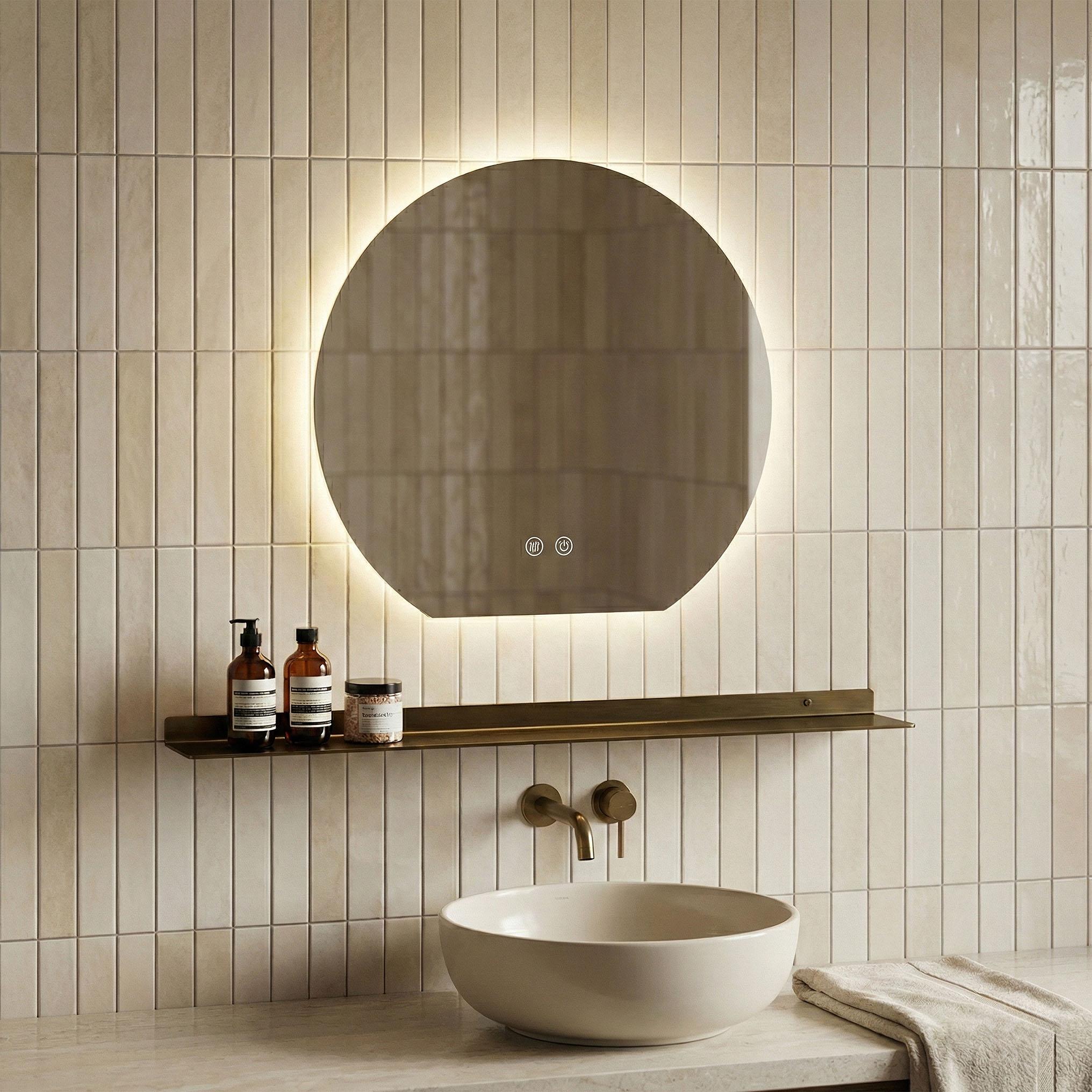 Lustro ścienne LED Fabio - 70 cm