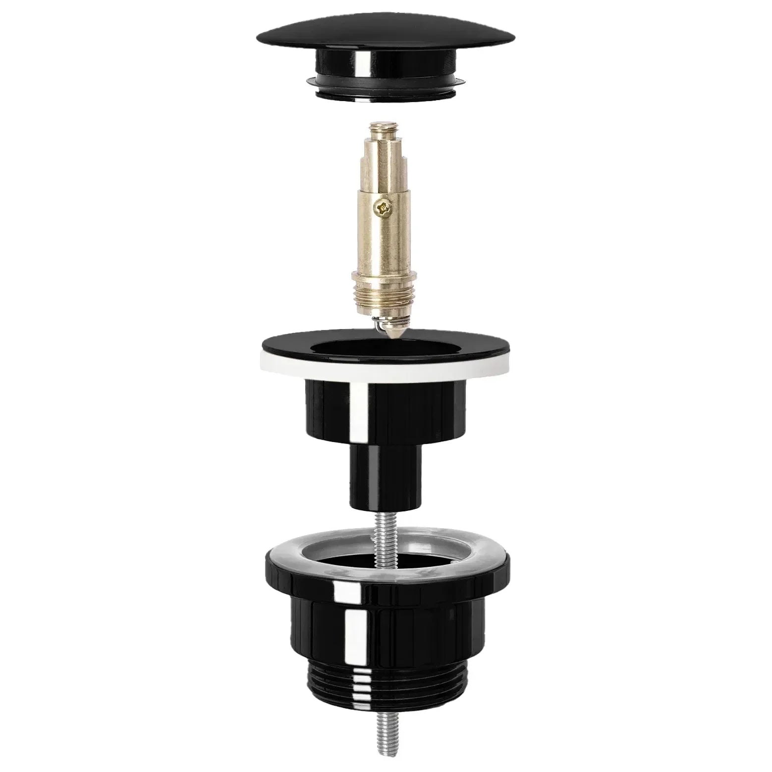 Korek Klik-Klak uniwersalny czarny