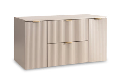 Szafka pod umywalkę z 2 drzwiami i 2 szufladami 120 cm Willy - Kaszmir