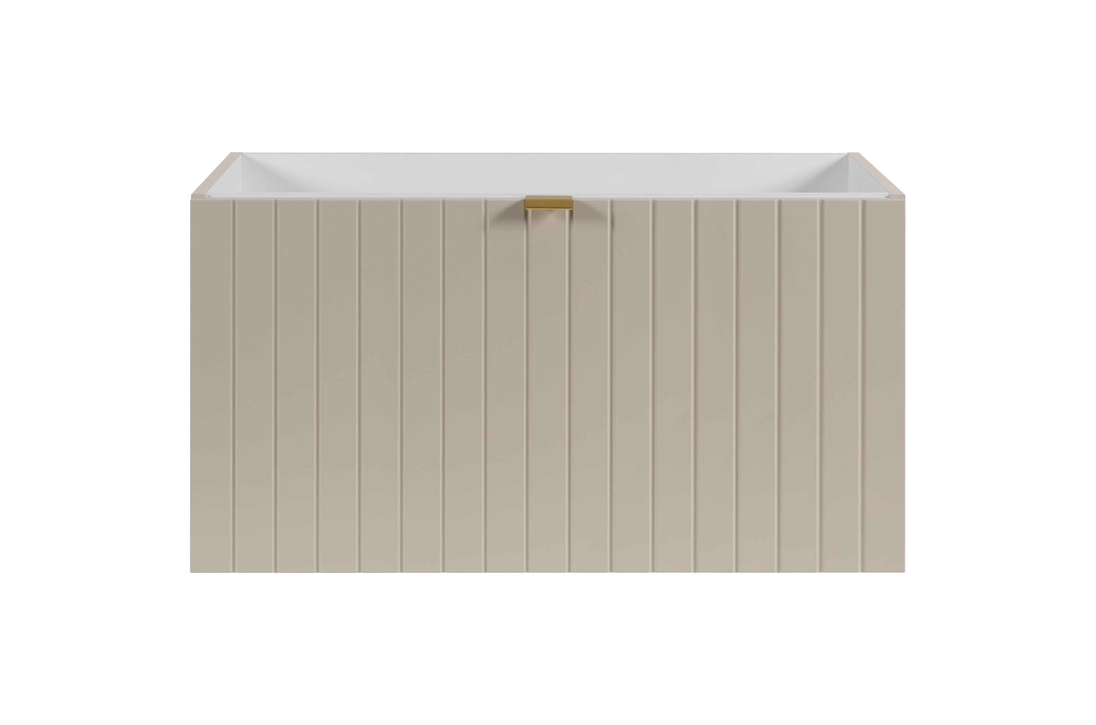 Szafka pod umywalkę 80 cm Prime kaszmir bez blatu