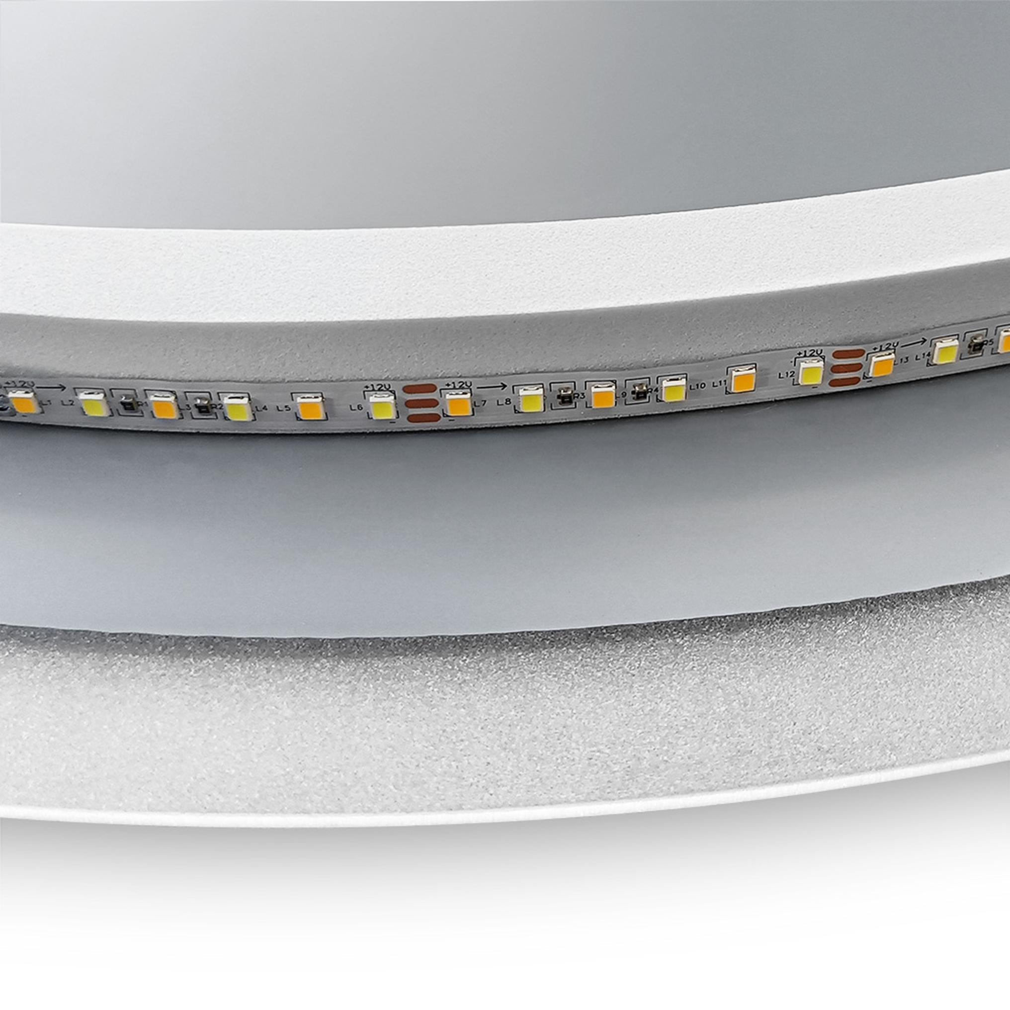Lustro ścienne LED FFJ - 50 cm
