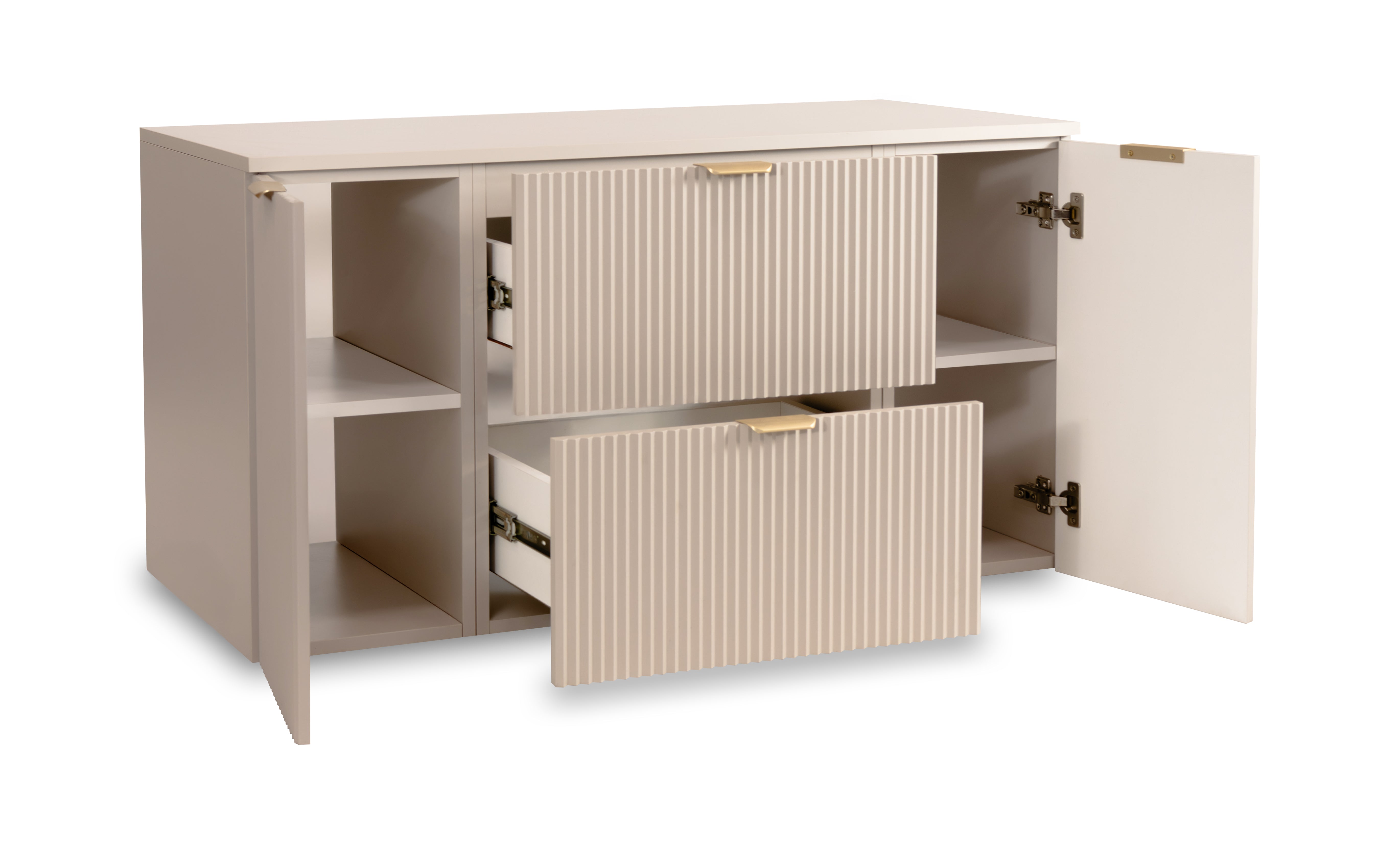 Szafka pod umywalkę z 2 drzwiami i 2 szufladami 120 cm Willy - Kaszmir