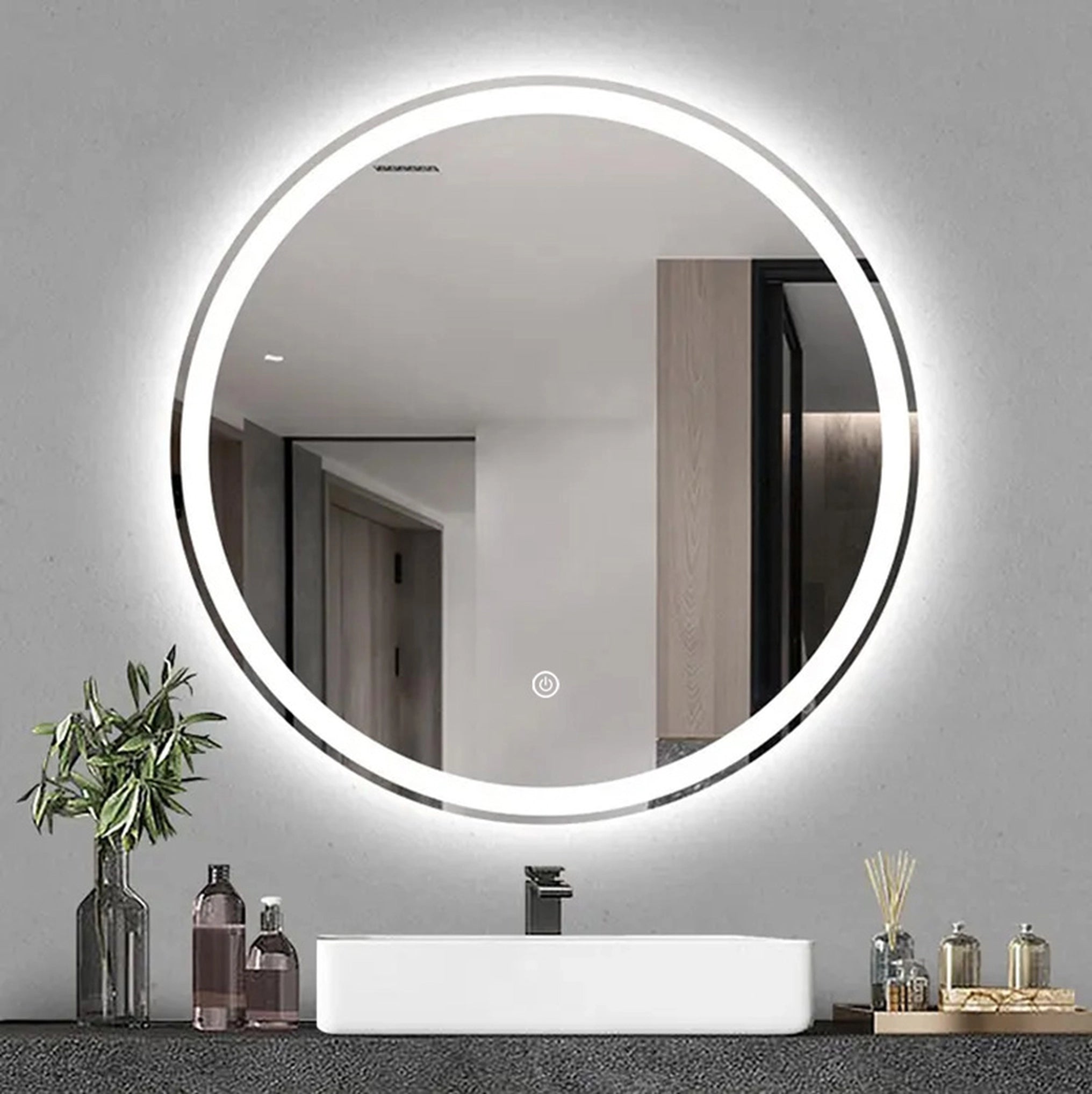 Lustro ścienne LED BAS P11239 - 50 cm