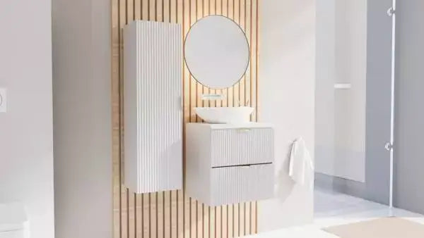 Szafka pod umywalkę nablatową 60 cm Willy - Biały