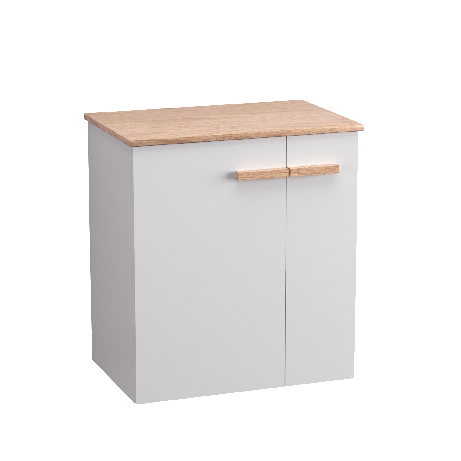 Szafka pod umywalkę 60 cm Elite biały połysk bez blatu