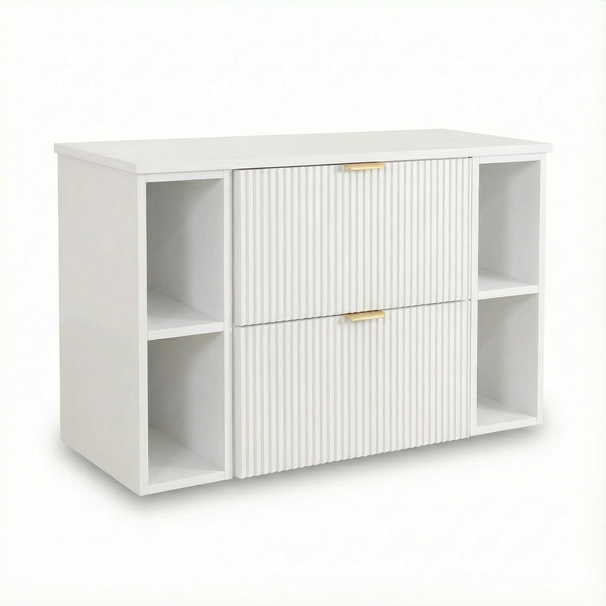 Szafka pod umywalkę z 2 regałami 100 cm Willy - Biały