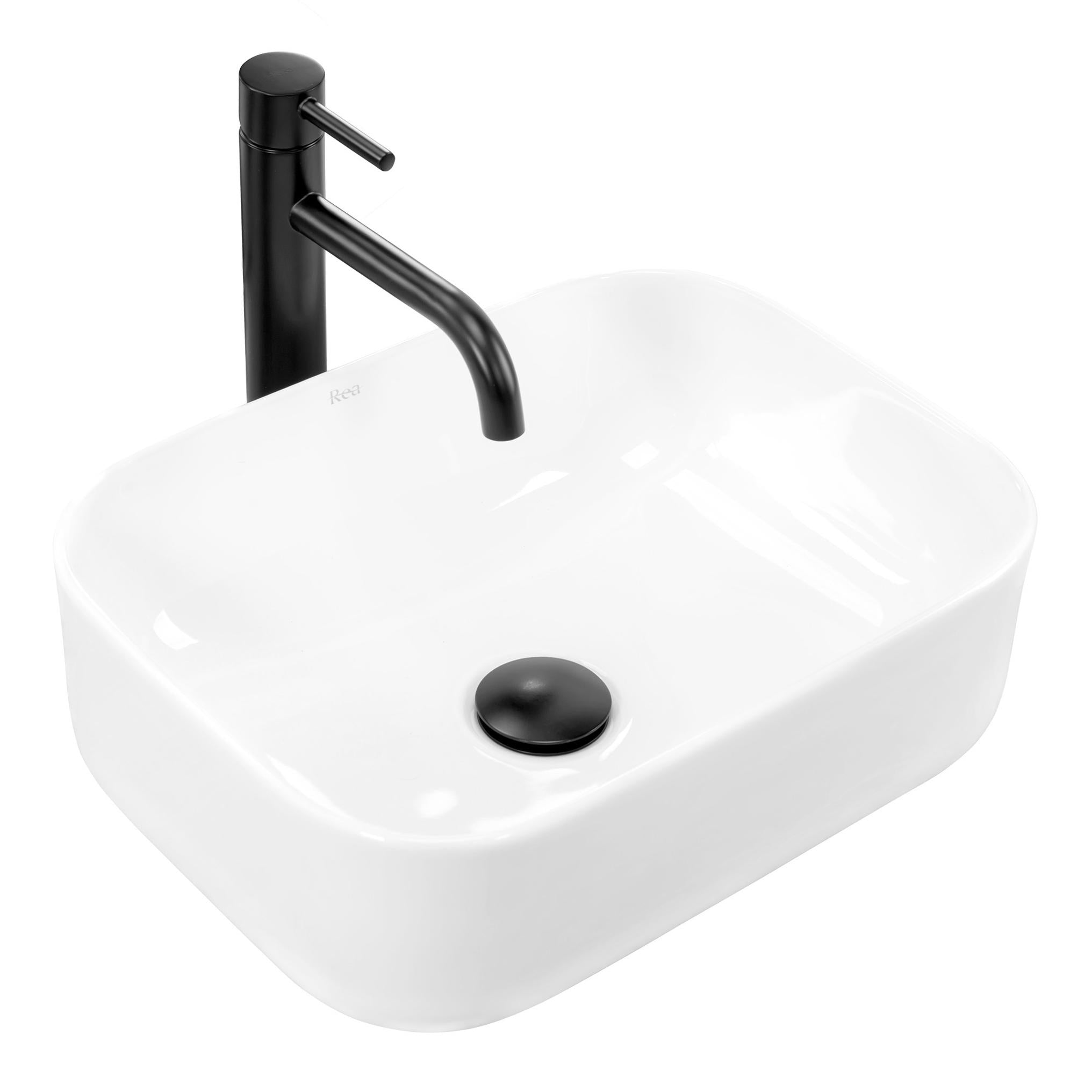 Umywalka nablatowa Demi Mini White
