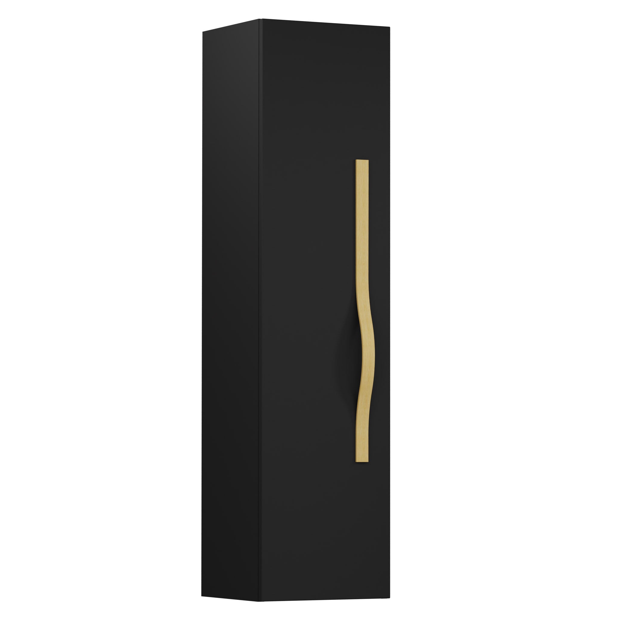 Szafka wisząca 33 cm Luxe czarny mat