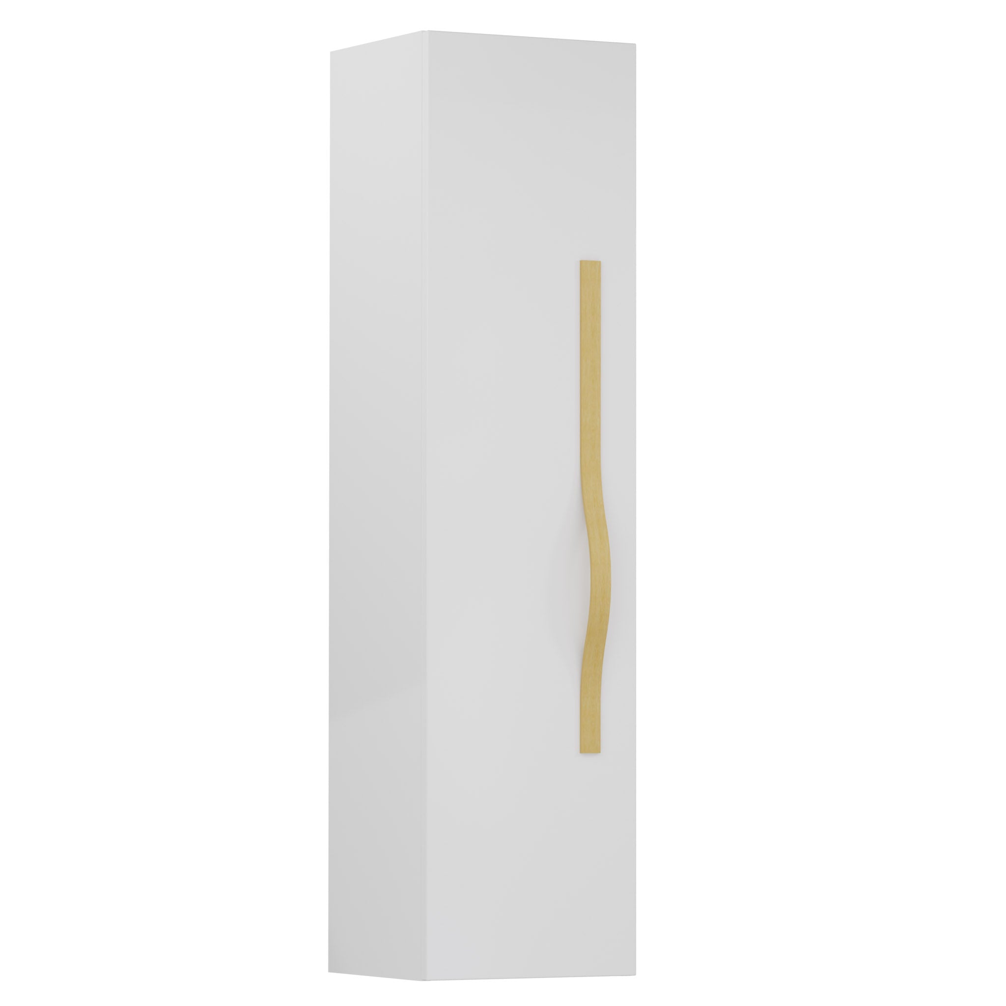 Szafka wisząca 33 cm Luxe biały połysk