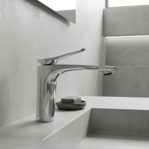 Niska bateria umywalkowa Vision - Chrom