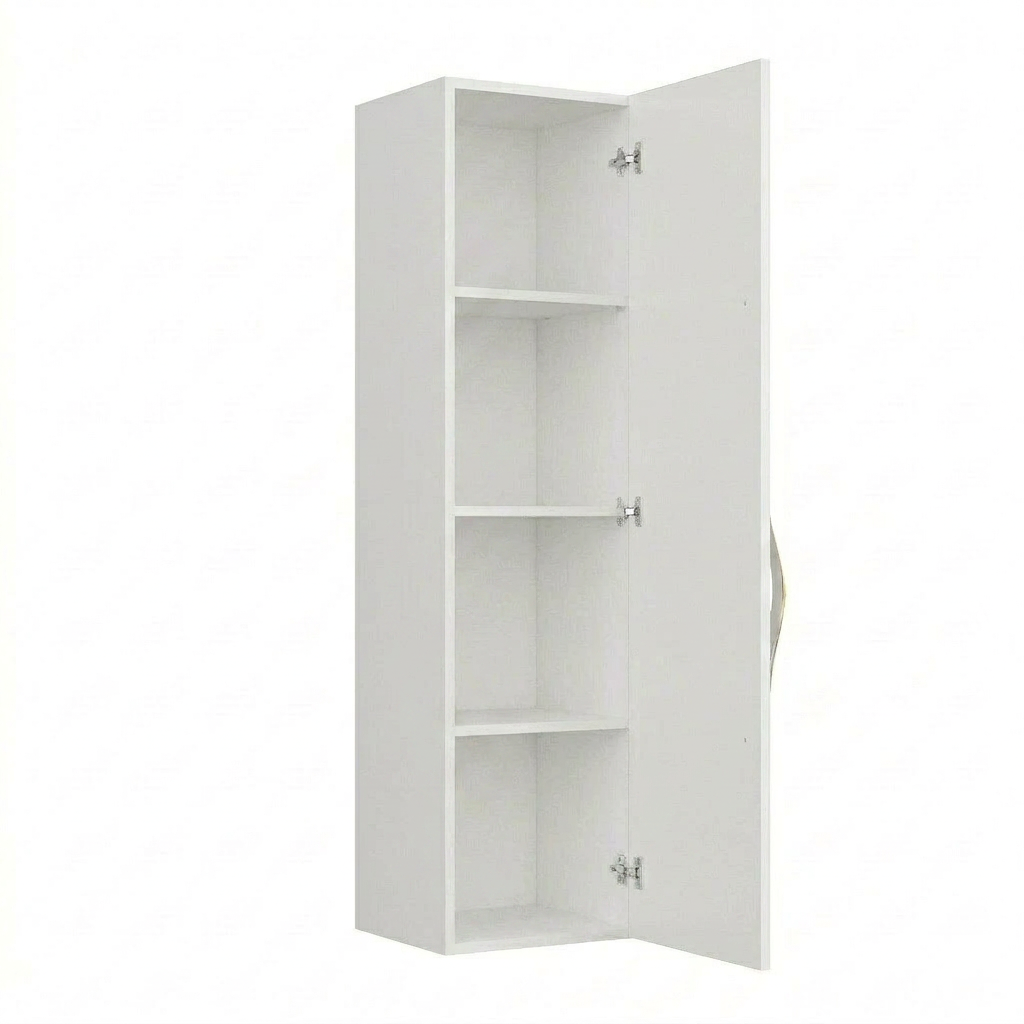 Szafka wisząca 33 cm Luxe biały połysk