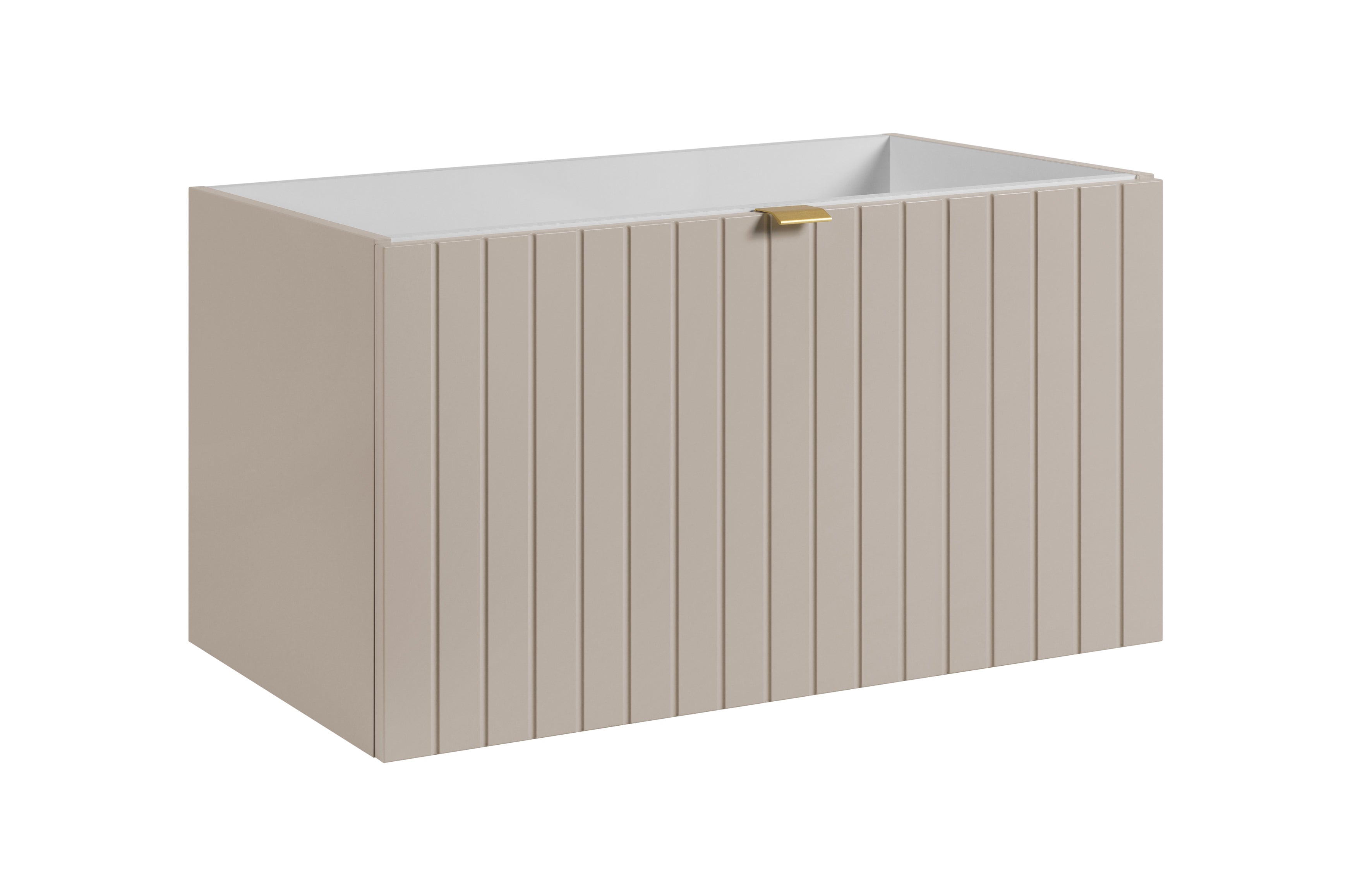Szafka pod umywalkę 80 cm Prime kaszmir bez blatu