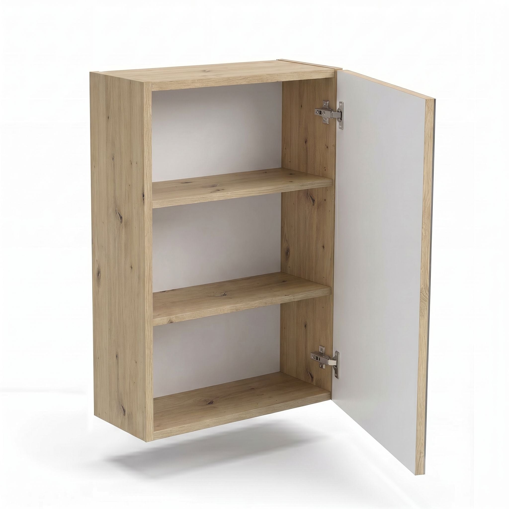 Szafka wisząca z lustrem 40 cm - Dąb artisan