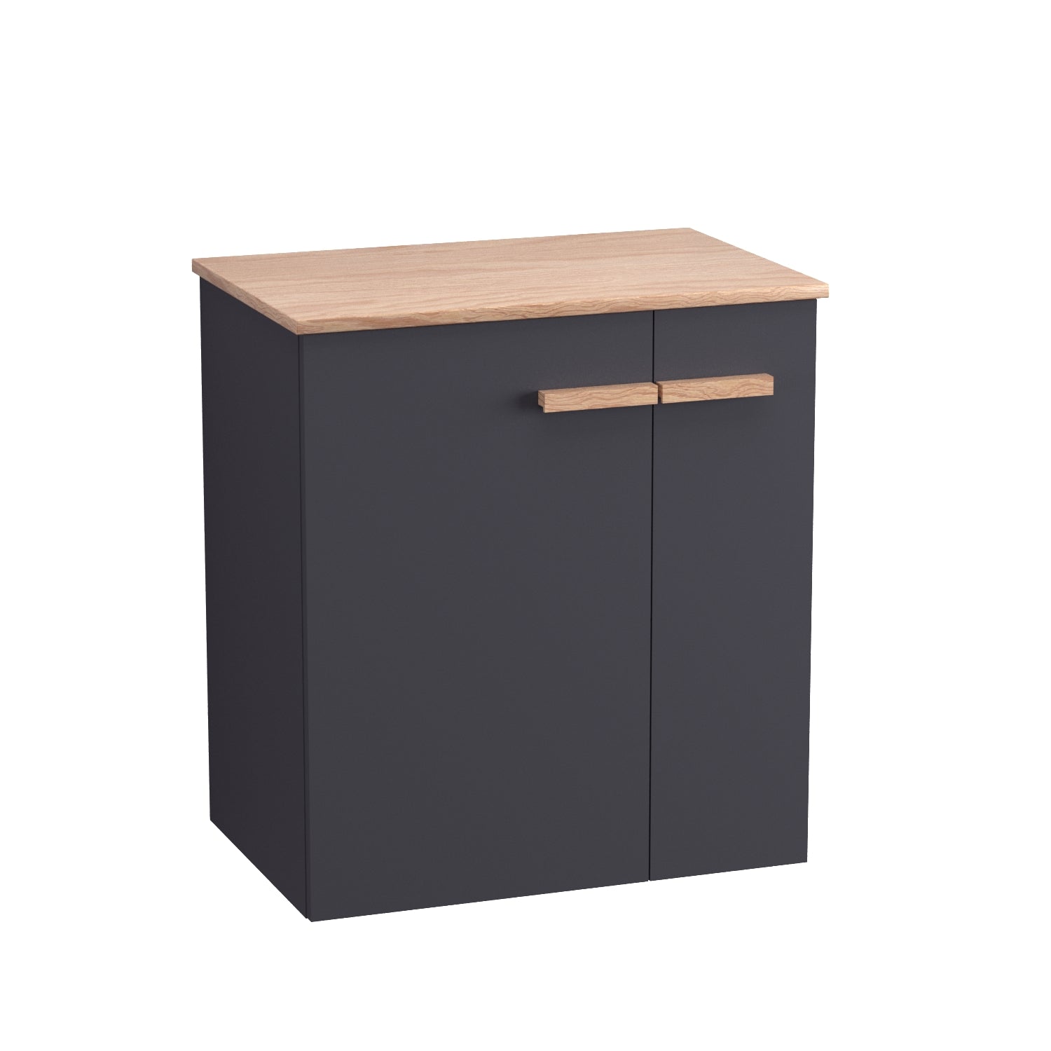 Szafka pod umywalkę 60 cm Elite antracyt bez blatu