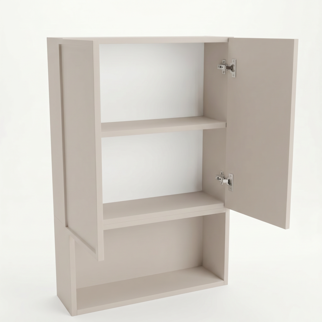 Szafka łazienkowa wisząca 60 cm nad geberit Roma - Kaszmir