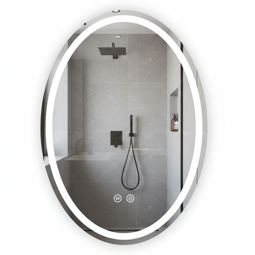 Lustro ścienne LED Marco - 60x80 cm