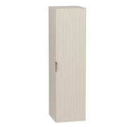 Bad Hochschrank Willy in Kaschmir, 120 cm, modernes Design mit hoher Funktionalität.