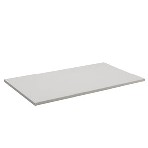 Blat łazienkowy 80 cm Biały – laminowana płyta wiórowa 18 mm, odporny na wilgoć, łatwy w czyszczeniu, idealny pod umywalkę nablatową i szafkę łazienkową