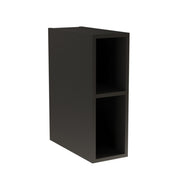 Regał wąski 20 cm z 1 półką Czarny