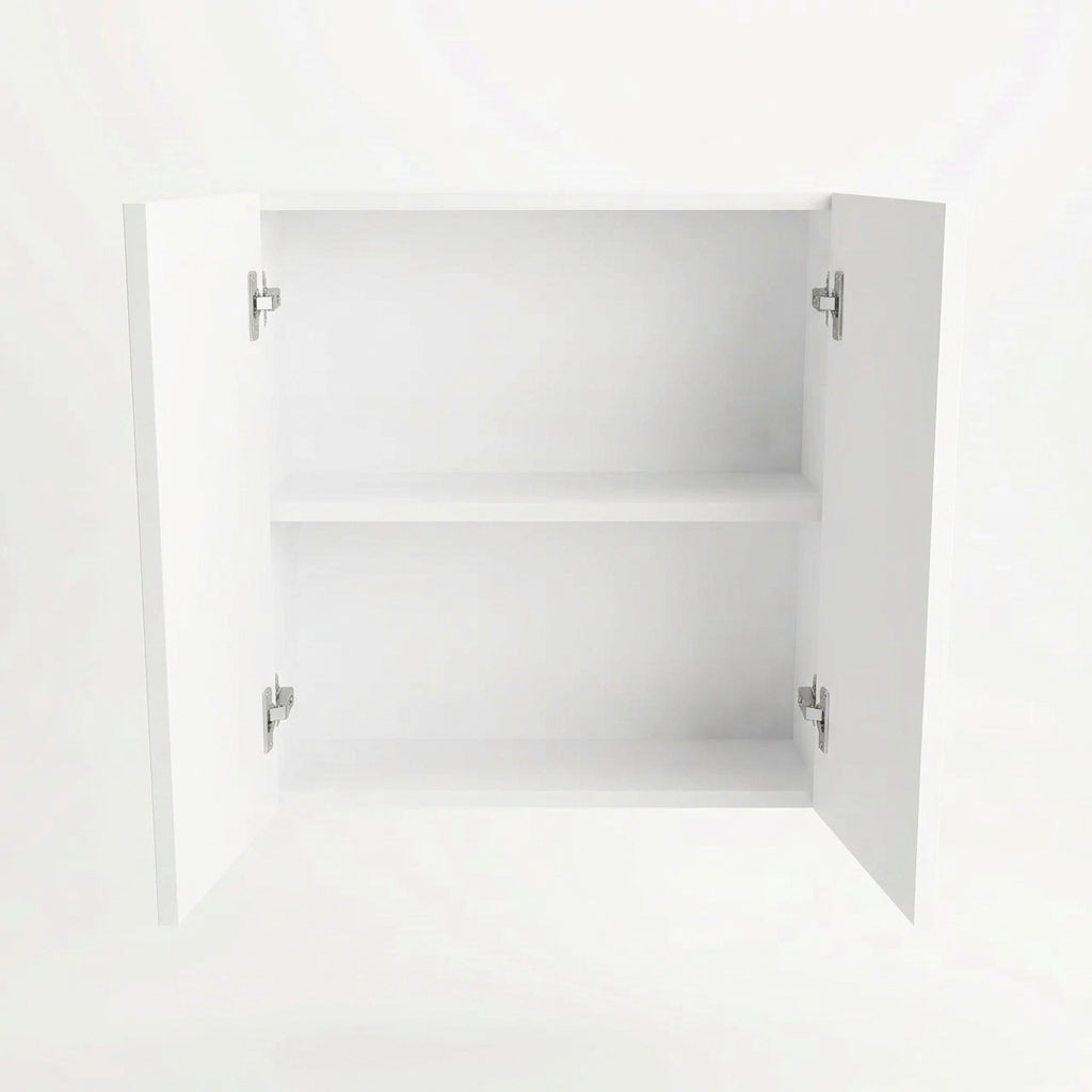 Szafka łazienkowa wisząca 60 cm z 2 drzwiczkami Willy - Biała