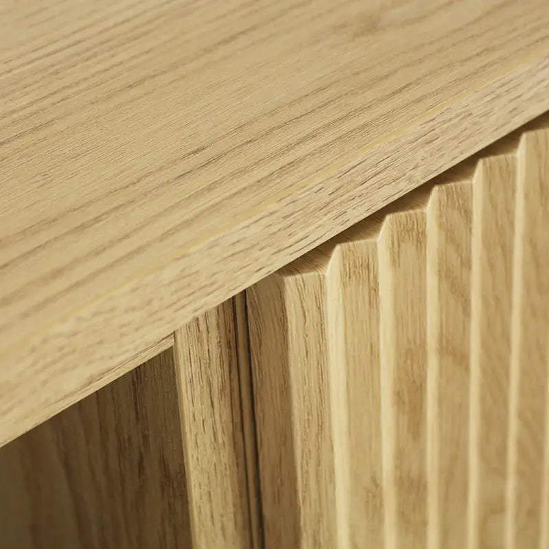 Szafka pod umywalkę z regałem ryflowane fronty Dąb Cremona 80 cm Willy