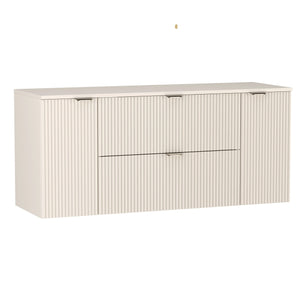 Szafka pod umywalkę z 2 drzwiami i 2 szufladami 140 cm Willy - Kaszmir