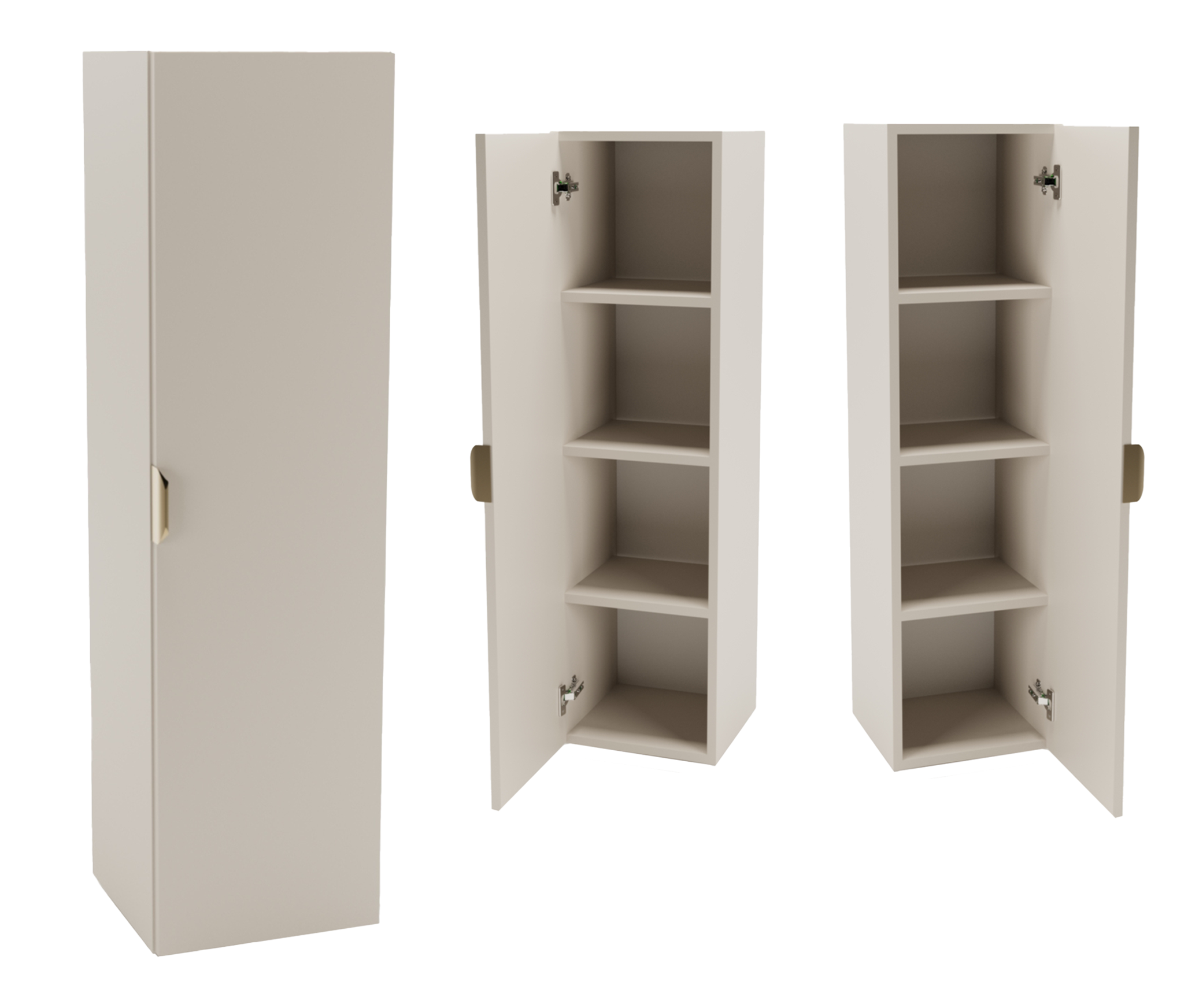 Słupek łazienkowy 120 cm Orio - Kaszmir