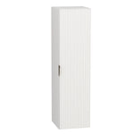 Słupek łazienkowy Biały 120 cm Willy z półkami – elegancki i funkcjonalny mebel do łazienki.