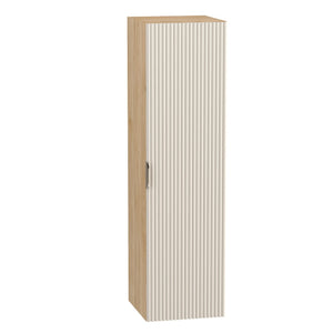 Słupek łazienkowy Kaszmir / Orzech 120 cm Willy z półkami – elegancki i funkcjonalny mebel do łazienki.