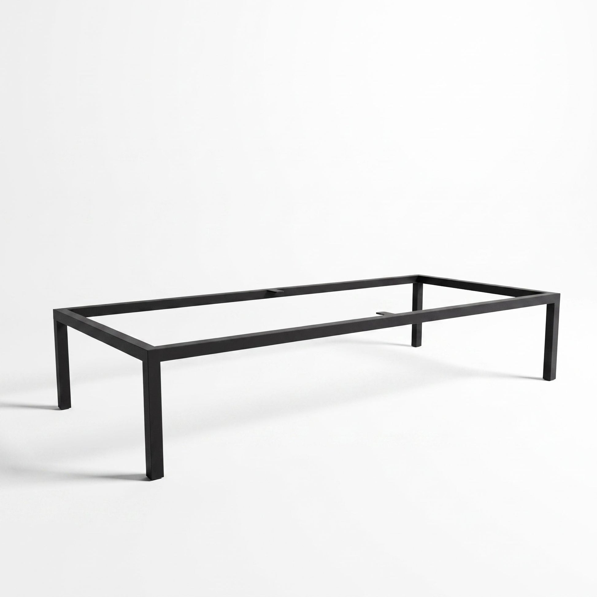Stelaż metalowy czarny 100 cm pod meble łazienkowe i szafkę pod umywalkę, wykonany z profilu stalowego 20x20 mm, malowany proszkowo.