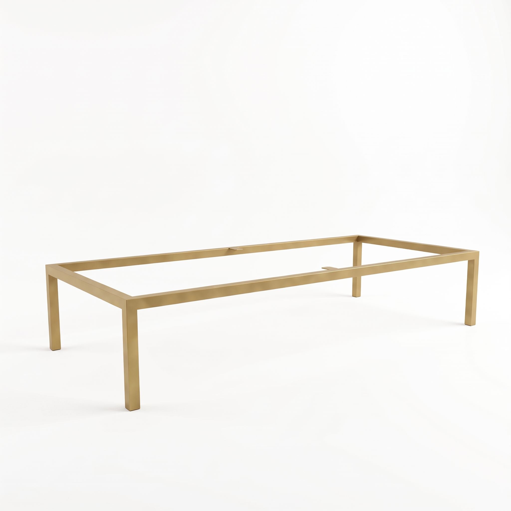 Stelaż metalowy złoty 100 cm pod meble łazienkowe i szafkę pod umywalkę, wykonany z profilu stalowego 20x20 mm, malowany proszkowo.