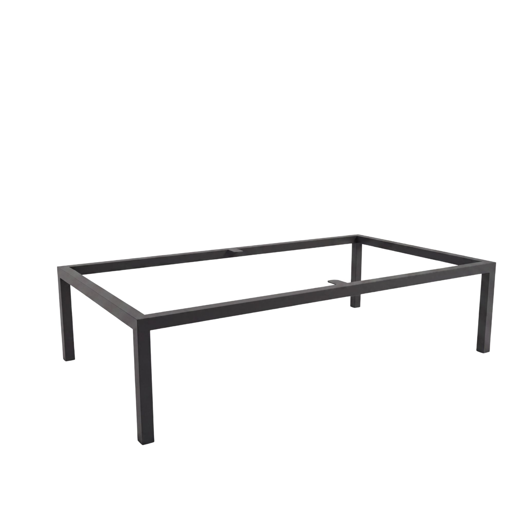 Stelaż metalowy czarny 80 cm pod meble łazienkowe i szafkę pod umywalkę, wykonany z profilu stalowego 20x20 mm, malowany proszkowo.