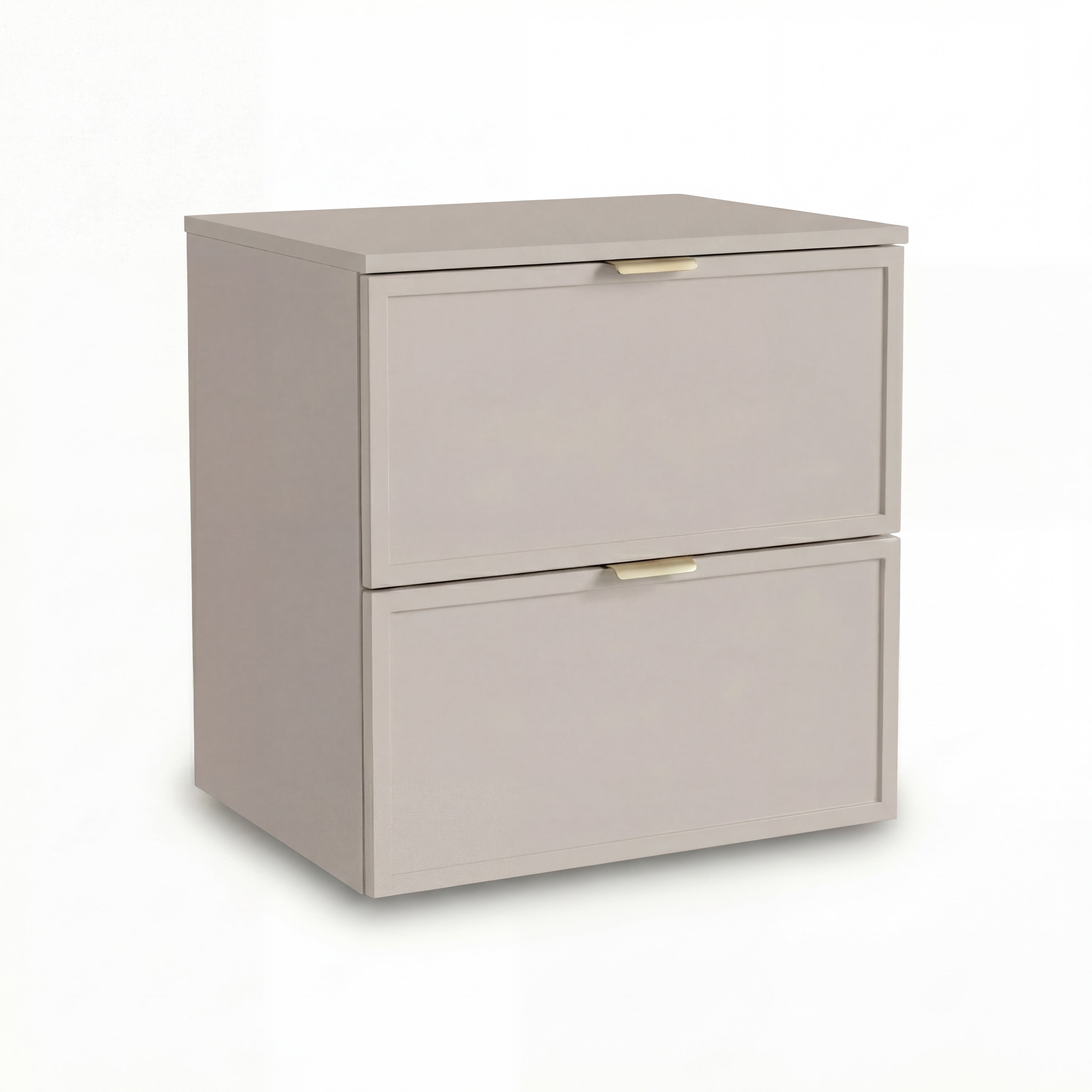 Szafka pod umywalkę Roma 60 cm Kaszmir z szufladami soft-close – elegancka i funkcjonalna do nowoczesnej i klasycznej łazienki.