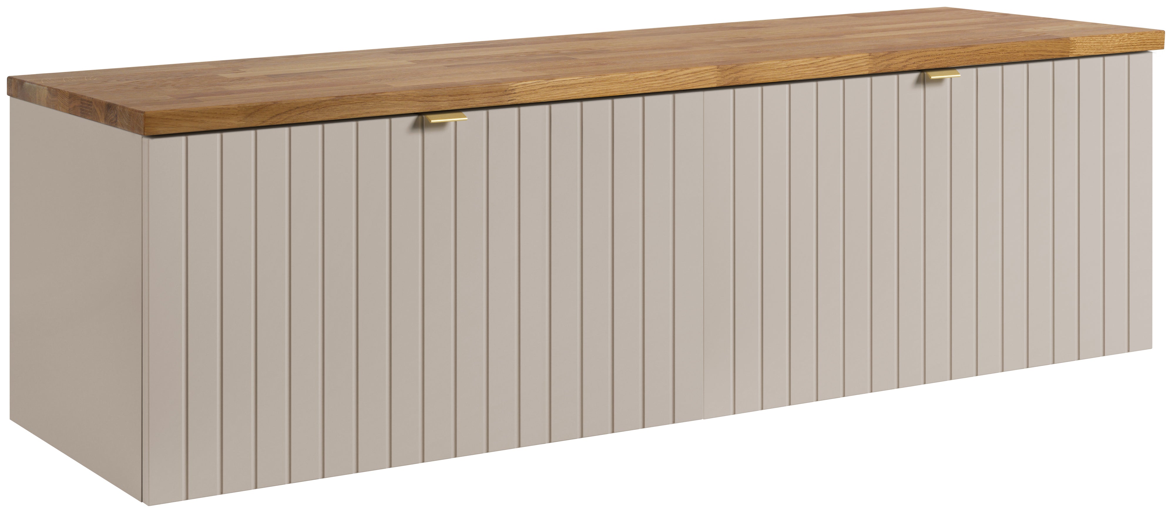 Szafka pod umywalkę 80 cm Prime kaszmir bez blatu