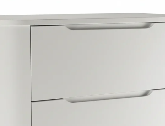 Szafka pod umywalkę 120 cm zaoblona Luma - Biała