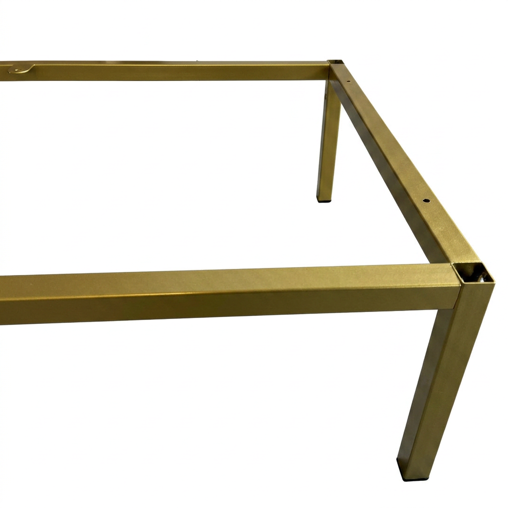 Stelaż metalowy pod meble łazienkowe 80 cm - Złoty