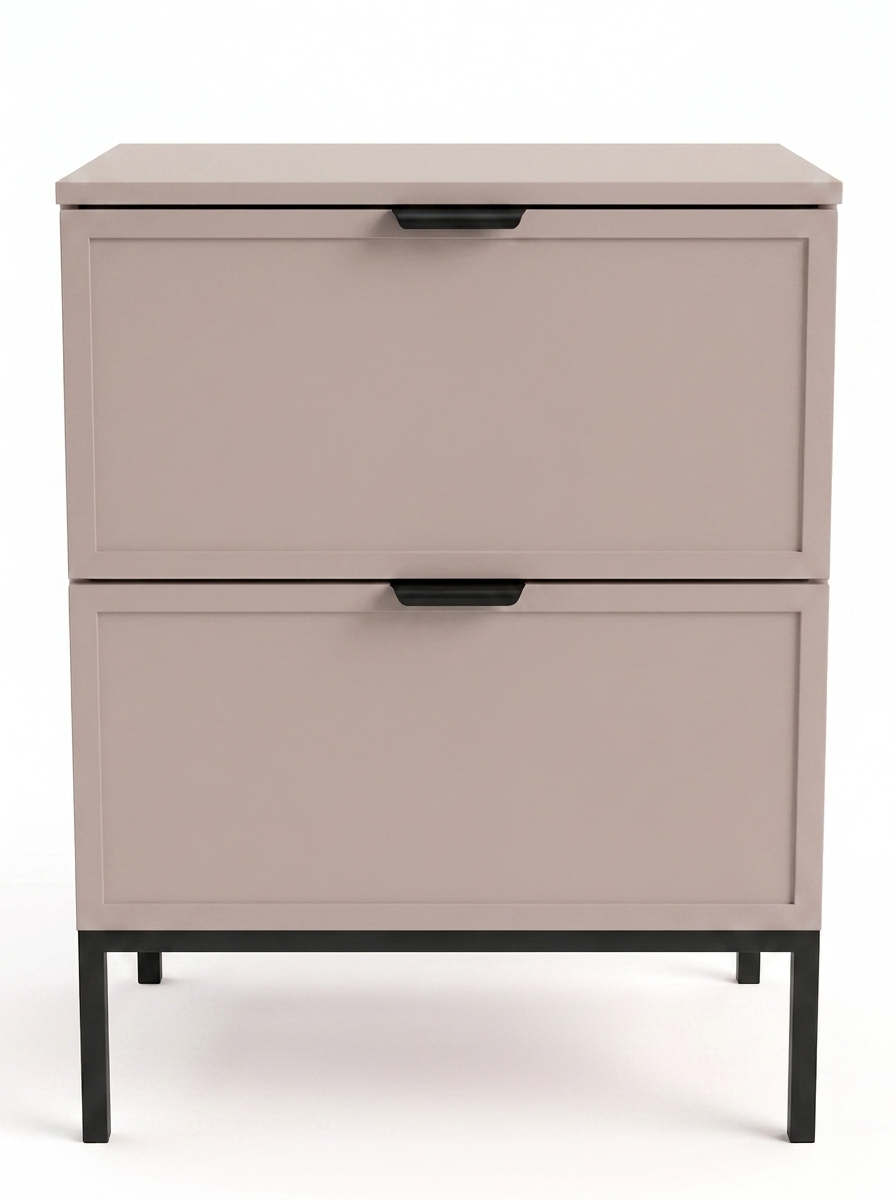 Szafka pod umywalkę na stelażu 60 cm, 2 szuflady Roma - Kaszmir