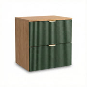 Szafka pod umywalkę nablatową 60 cm Willy - Szałwiowy / Orzech