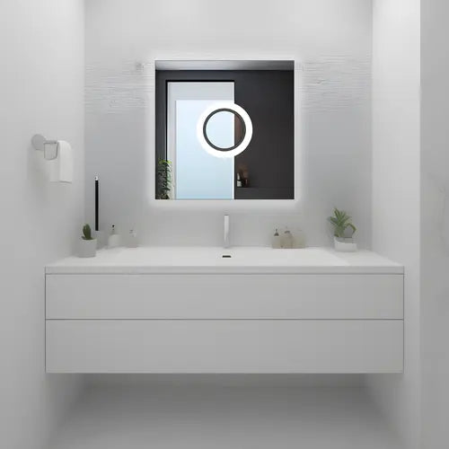 Lustro ścienne LED YH-BL-12 - 60x60 cm