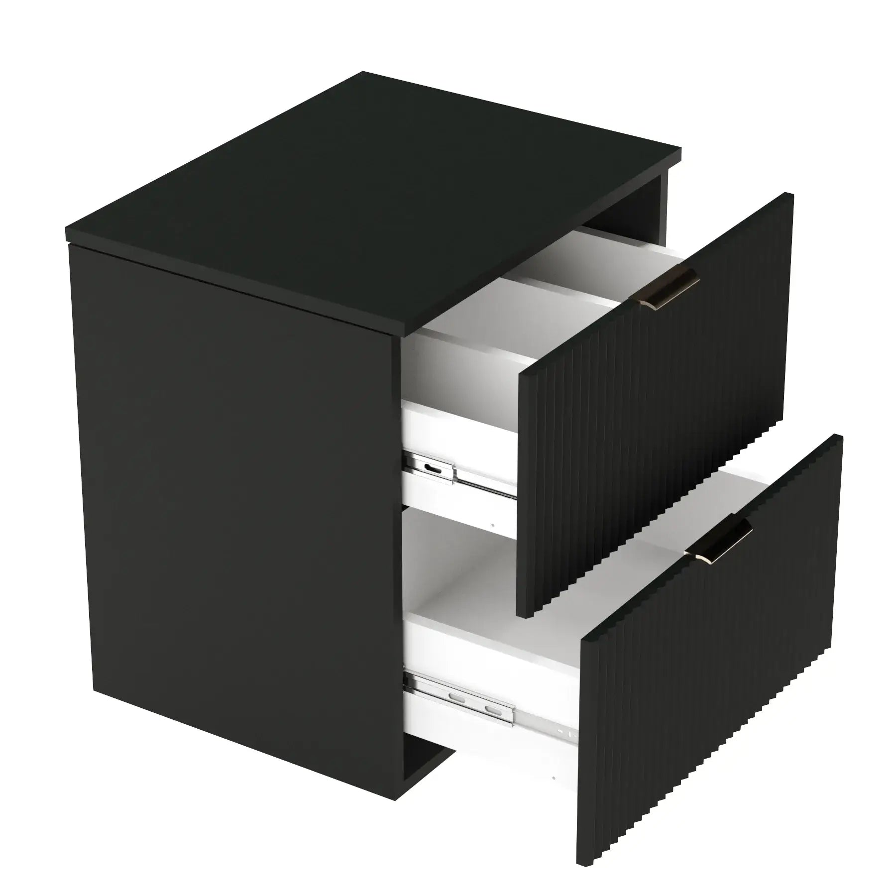 Szafka pod umywalkę z szufladami 120 cm Kaszmir Willy - Czarny