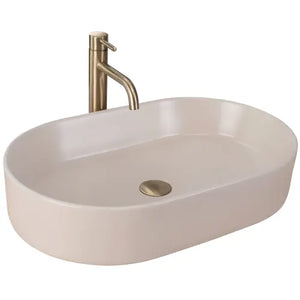 Umywalka nablatowa Nadia 60 cm - Beż Mat