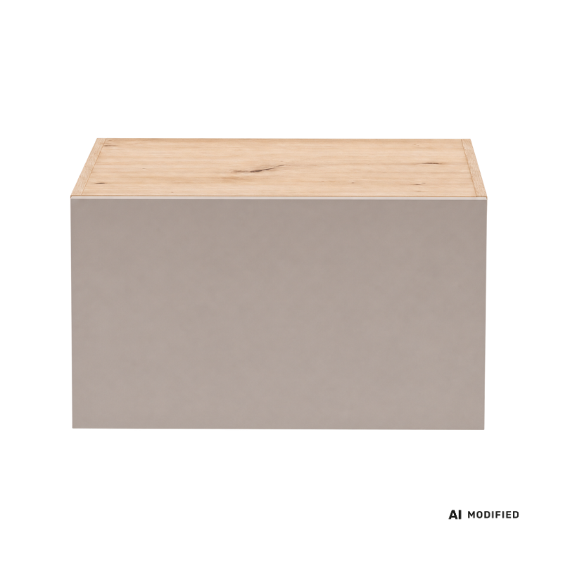 Nadstawka nad szafkę 66 cm Orio - Kaszmir/Dąb artisan – dekor Kaszmir