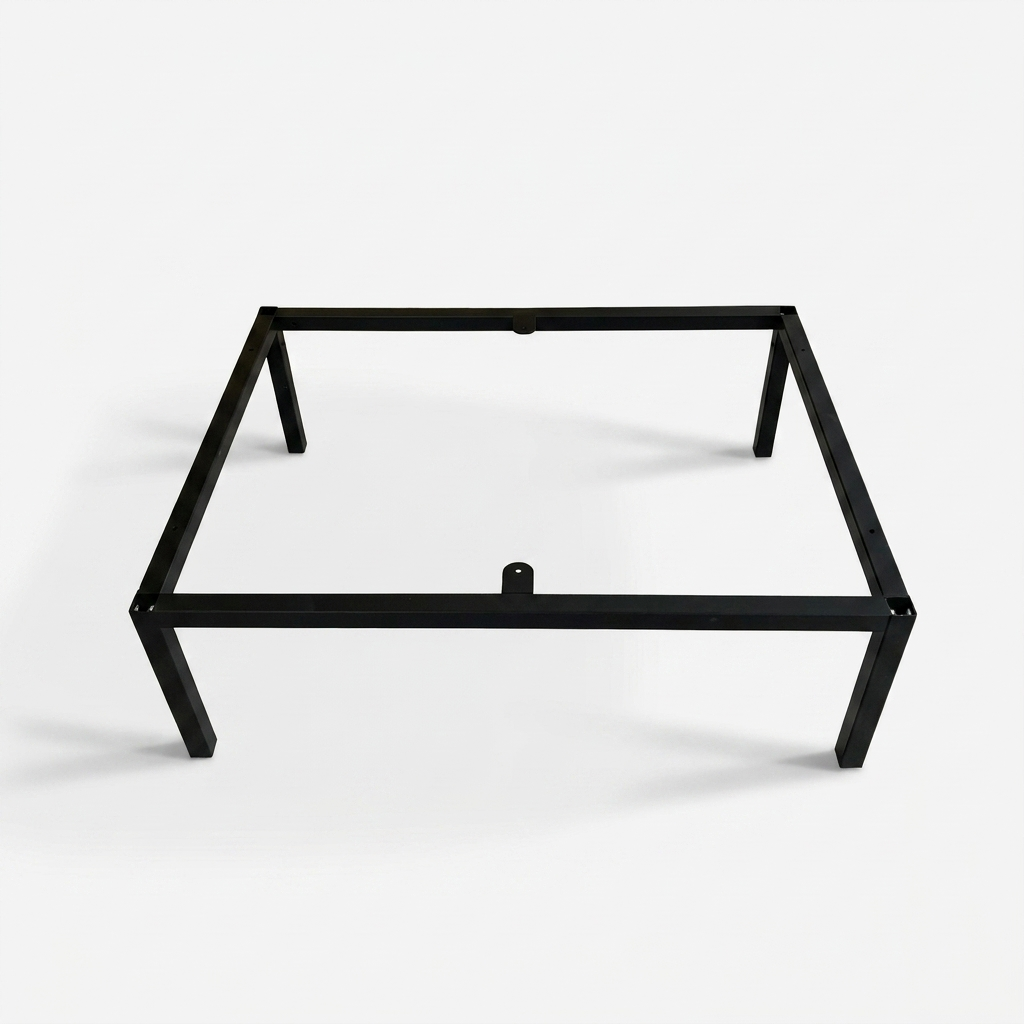Stelaż metalowy pod meble łazienkowe 80 cm - Czarny
