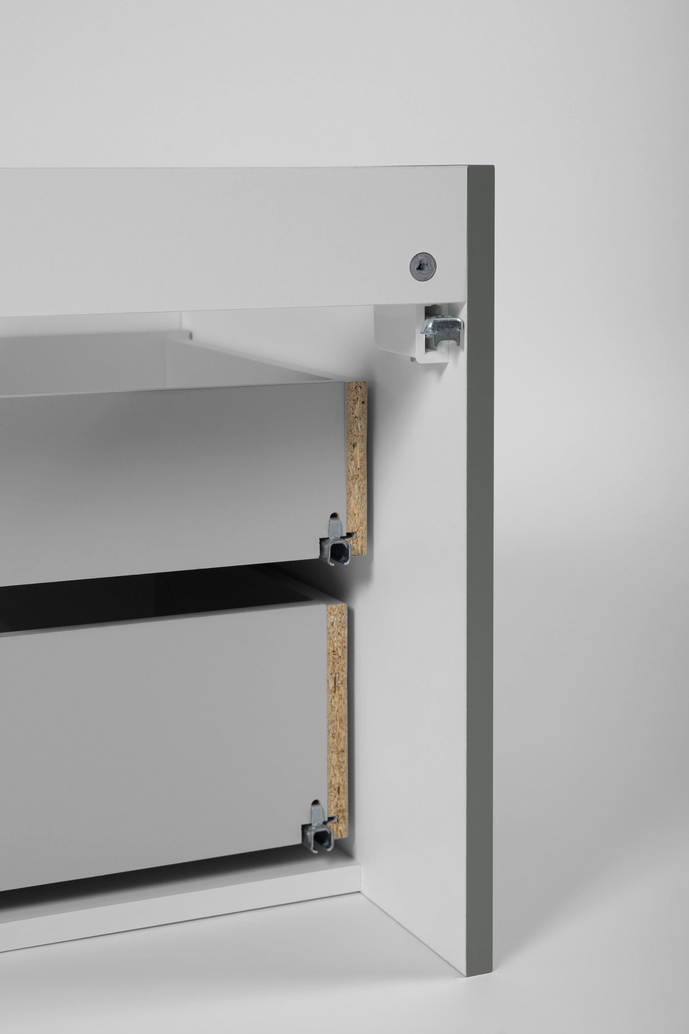 Szafka pod umywalkę 80 cm Prime szaro-zielona bez blatu