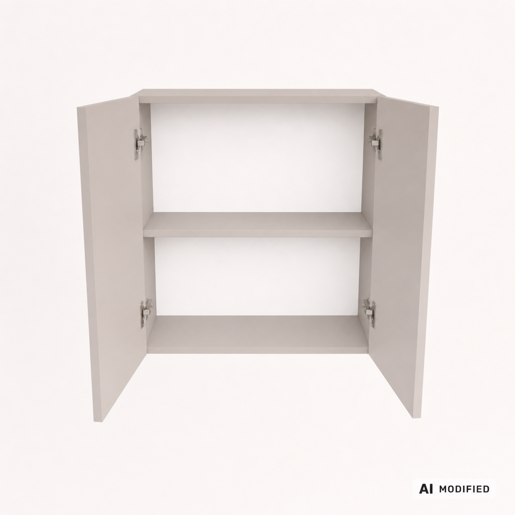 Szafka łazienkowa wisząca 60 cm z 2 drzwiczkami Orio - Kaszmir