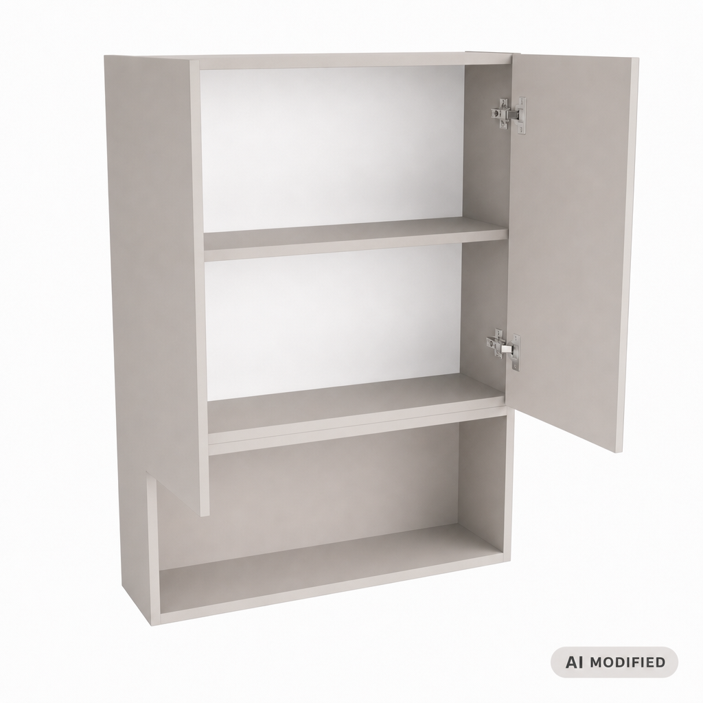 Szafka łazienkowa wisząca 60 cm nad geberit Orio - Kaszmir