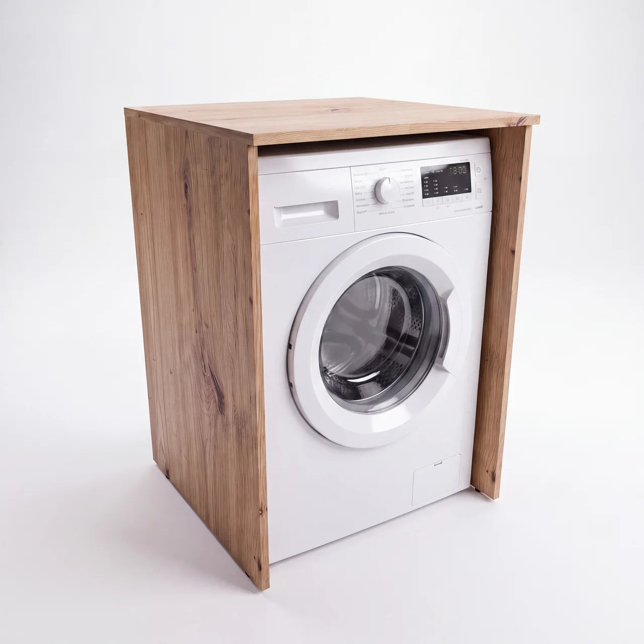 Szafka pod pralkę do zabudowy z blatem 66 cm Orio - Dąb artisan